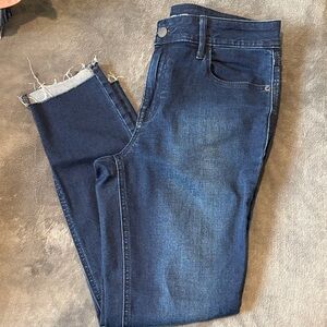 Old Navy Women's Skinny Jeans - Dark Blue